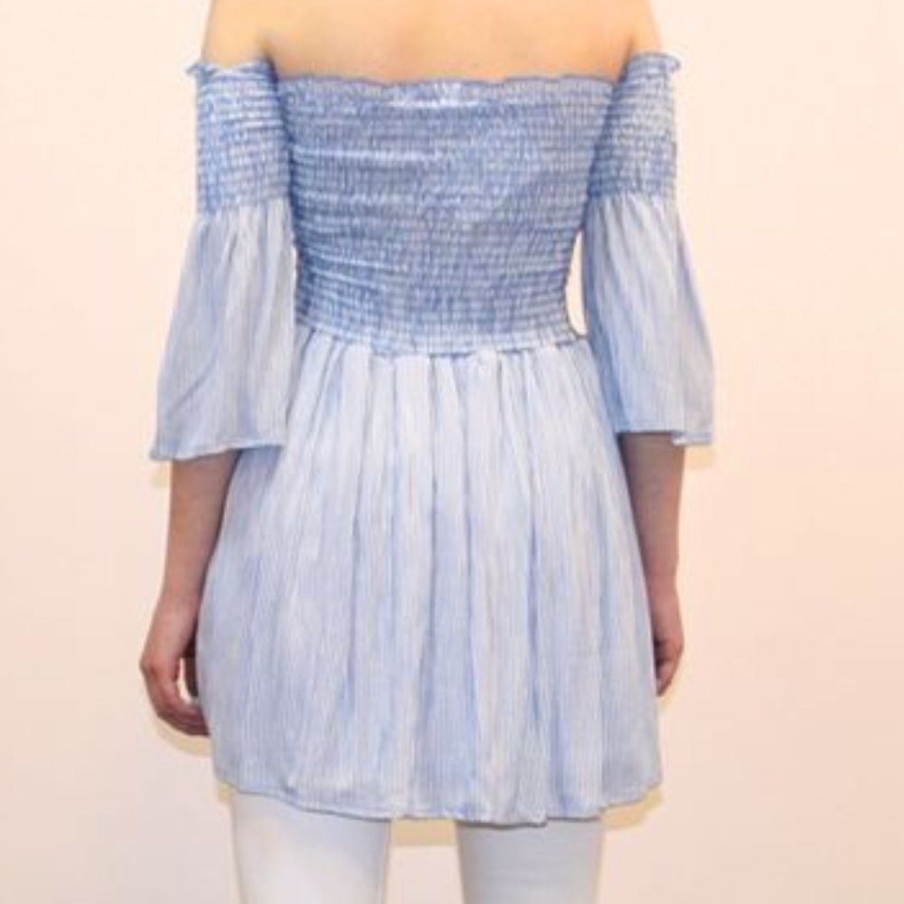 Off Shoulder Ruffle Top - Picture 3 of 3